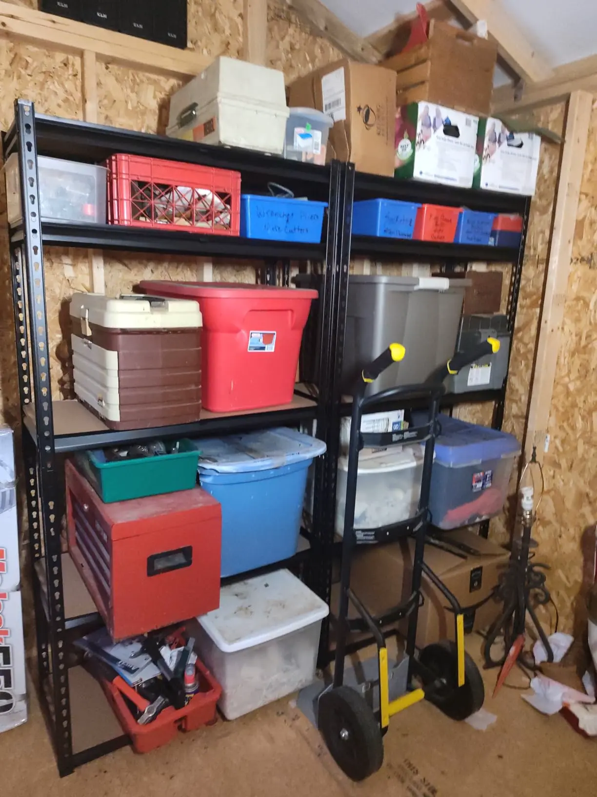 TitanMax garage shelving, customer photo 3